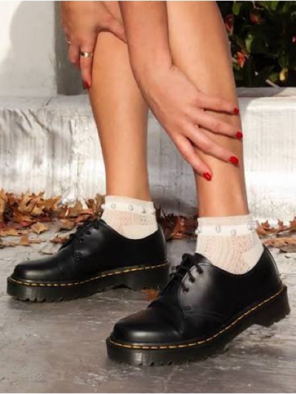 Dr Martens 1461 Bex Smooth Leather Oxford Shoes Black Women’s 7 Platform